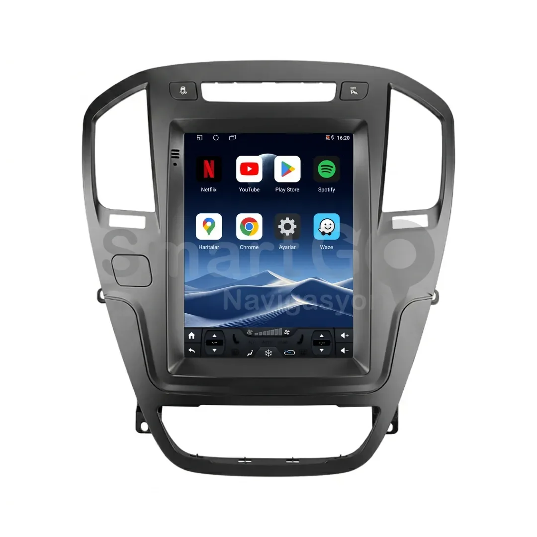 Opel Insignia Android Tesla Multimedya Sistemi (2009-2012) - 9.7 İnç