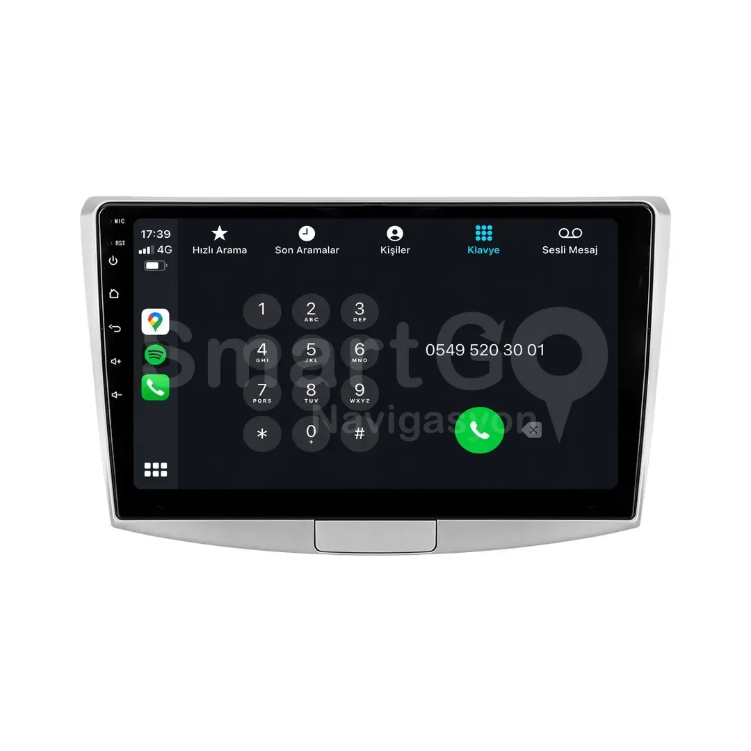Volkswagen CC Android Multimedya Sistemi (2009-2016) - 10 İnç