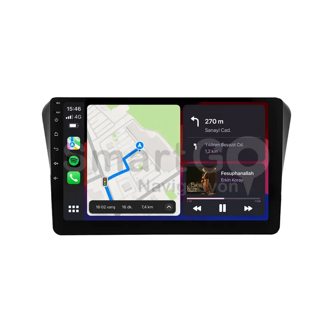 Nissan Micra Android Multimedya Sistemi (2019-2022) - 9 İnç