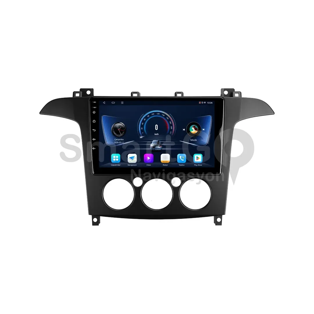 Ford S-Max Android Multimedya Sistemi (2007-2014) - Manuel 9 İnç