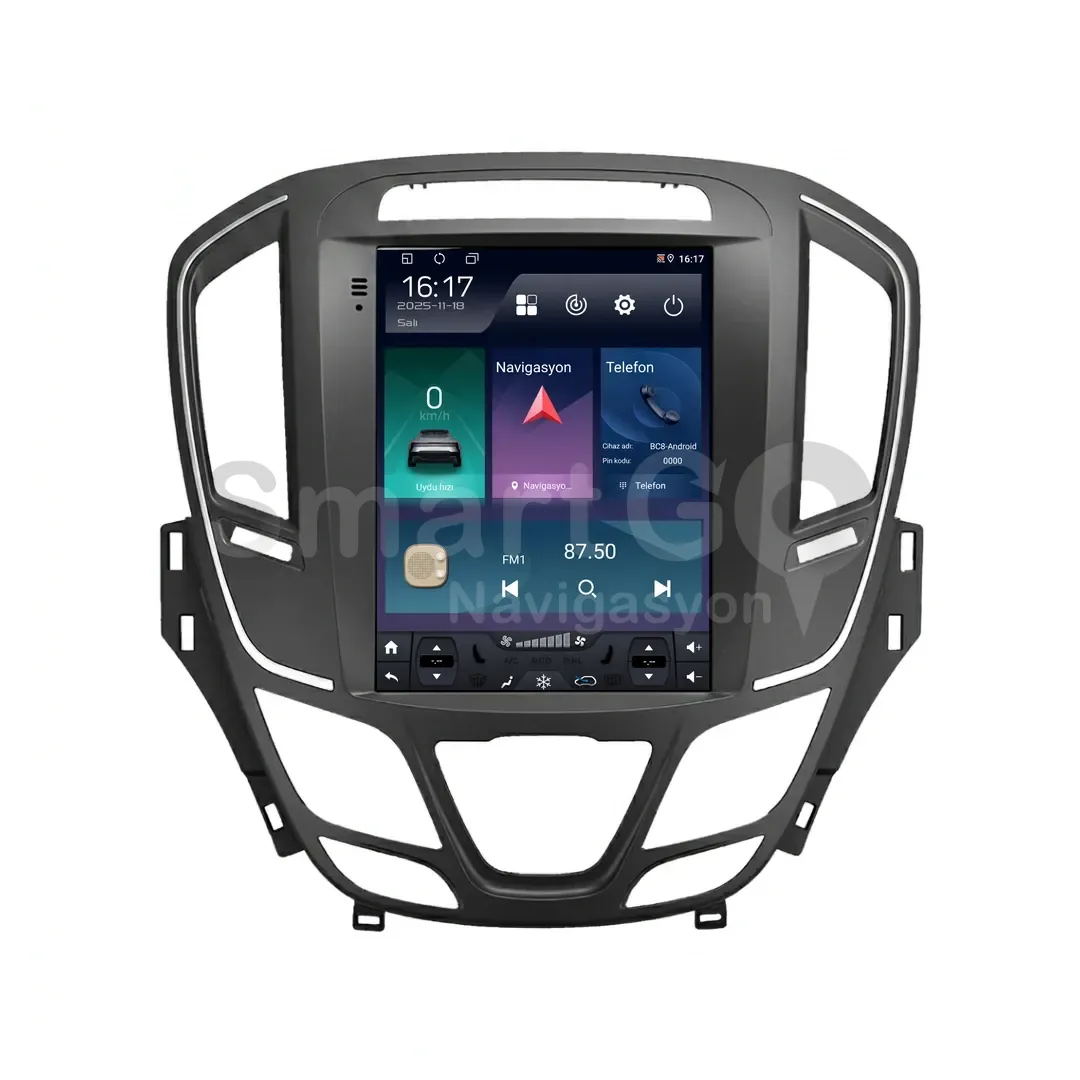 Opel Insignia Android Tesla Multimedya Sistemi (2013-2017) - 9.7 İnç