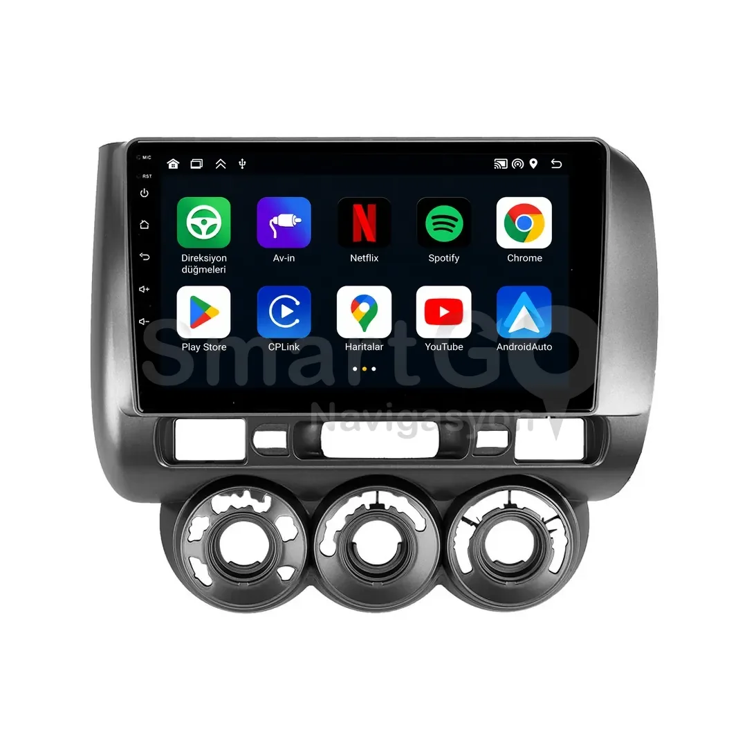 Honda Jazz Android Multimedya Sistemi (2002-2008) - City 9 İnç Manuel