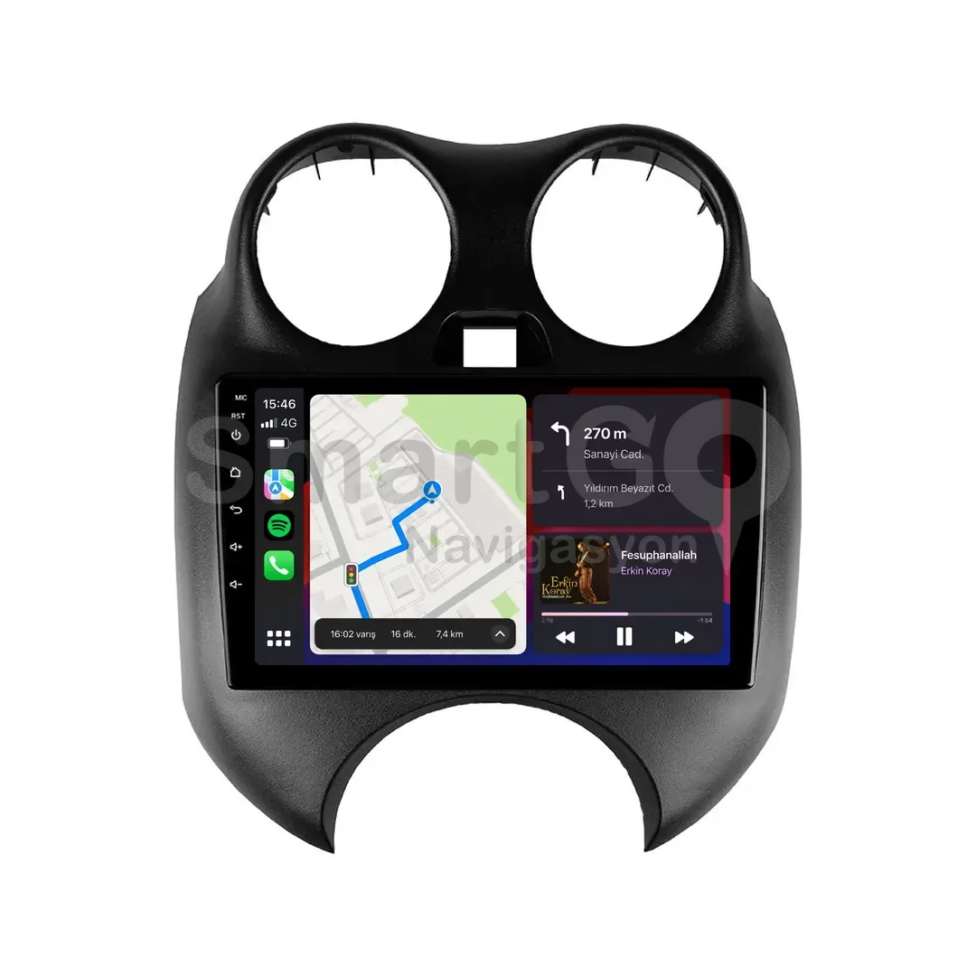 Nissan Micra Android Multimedya Sistemi (2011-2013) - 9 İnç