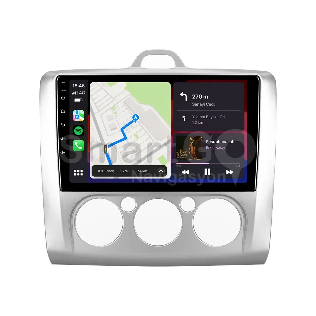 Ford Focus Android Multimedya Sistemi (2006-2011) - Manuel 9 İnç