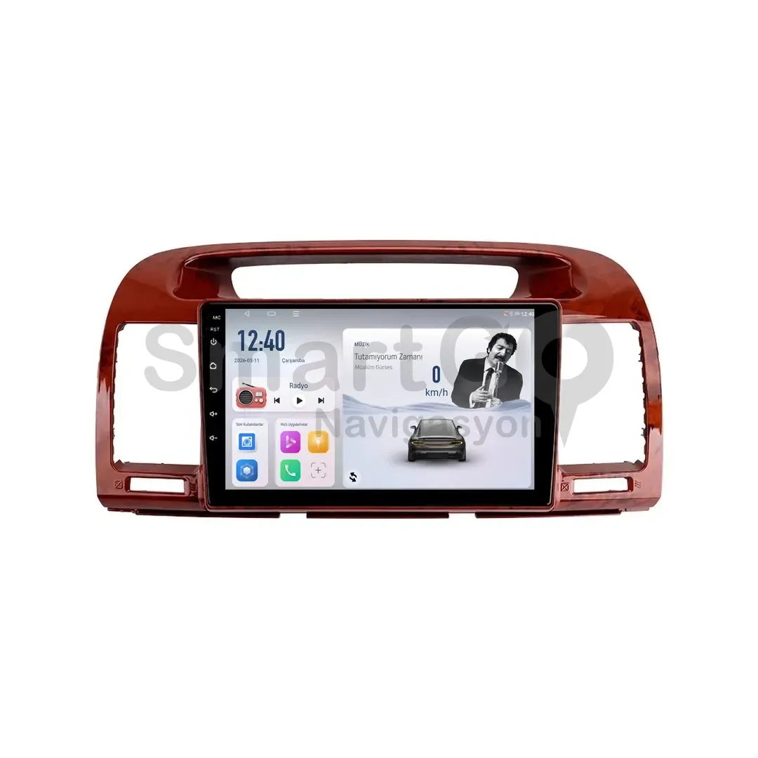 Toyota Camry Android Multimedya Sistemi (2002-2006) - 9 İnç