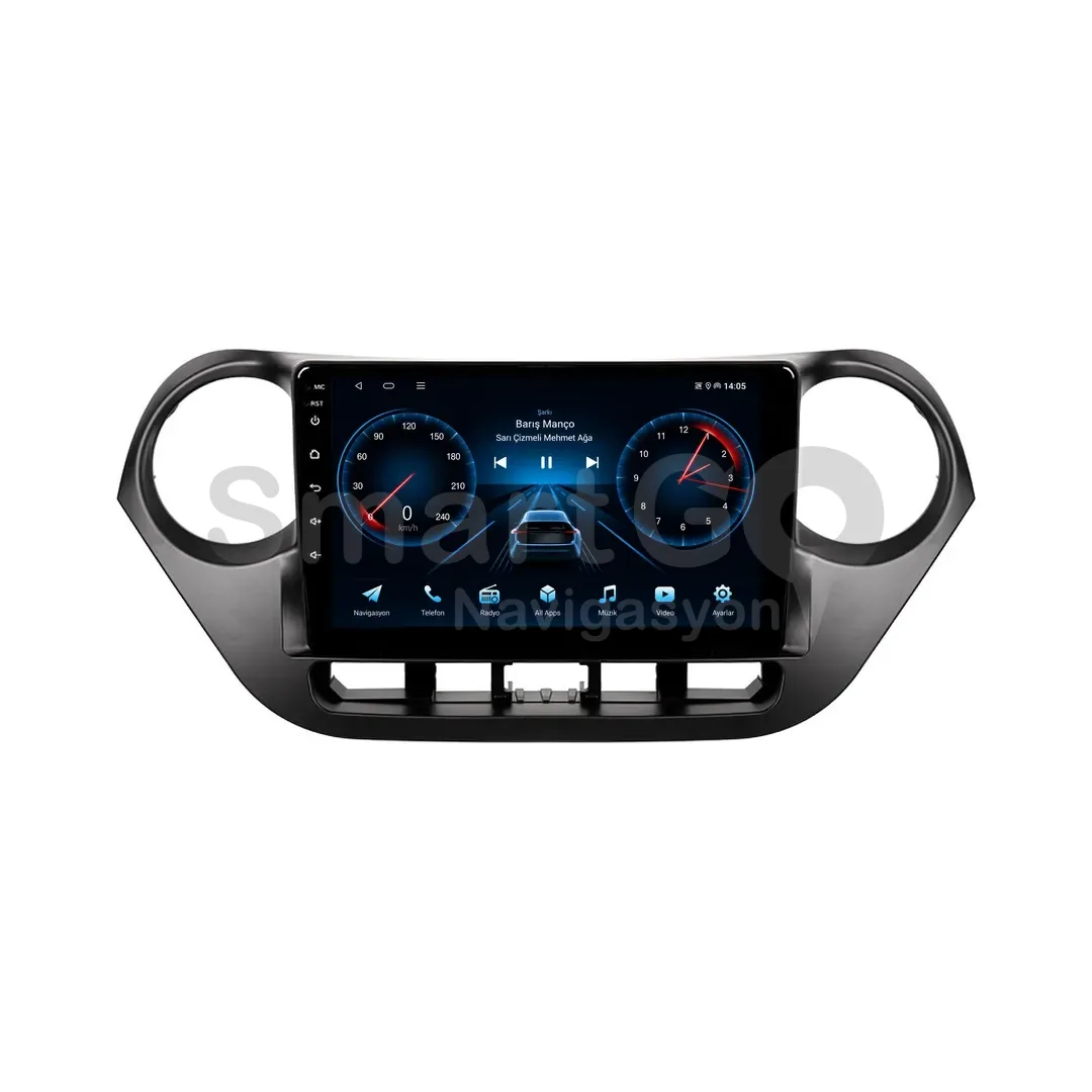 Hyundai i10 Android Multimedya Sistemi (2013-2019) - 9 İnç