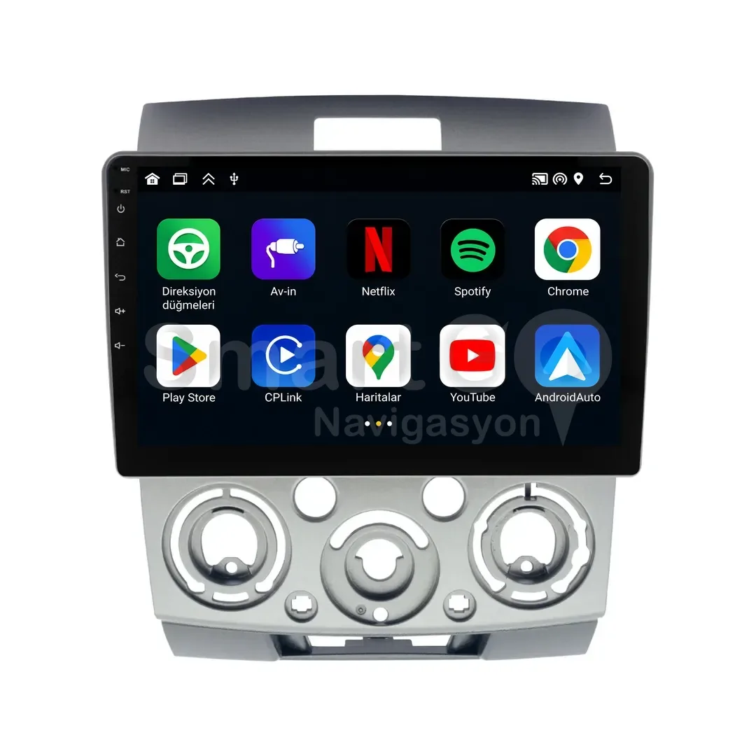 Ford Ranger Android Multimedya Sistemi (2007-2011) - 9 İnç
