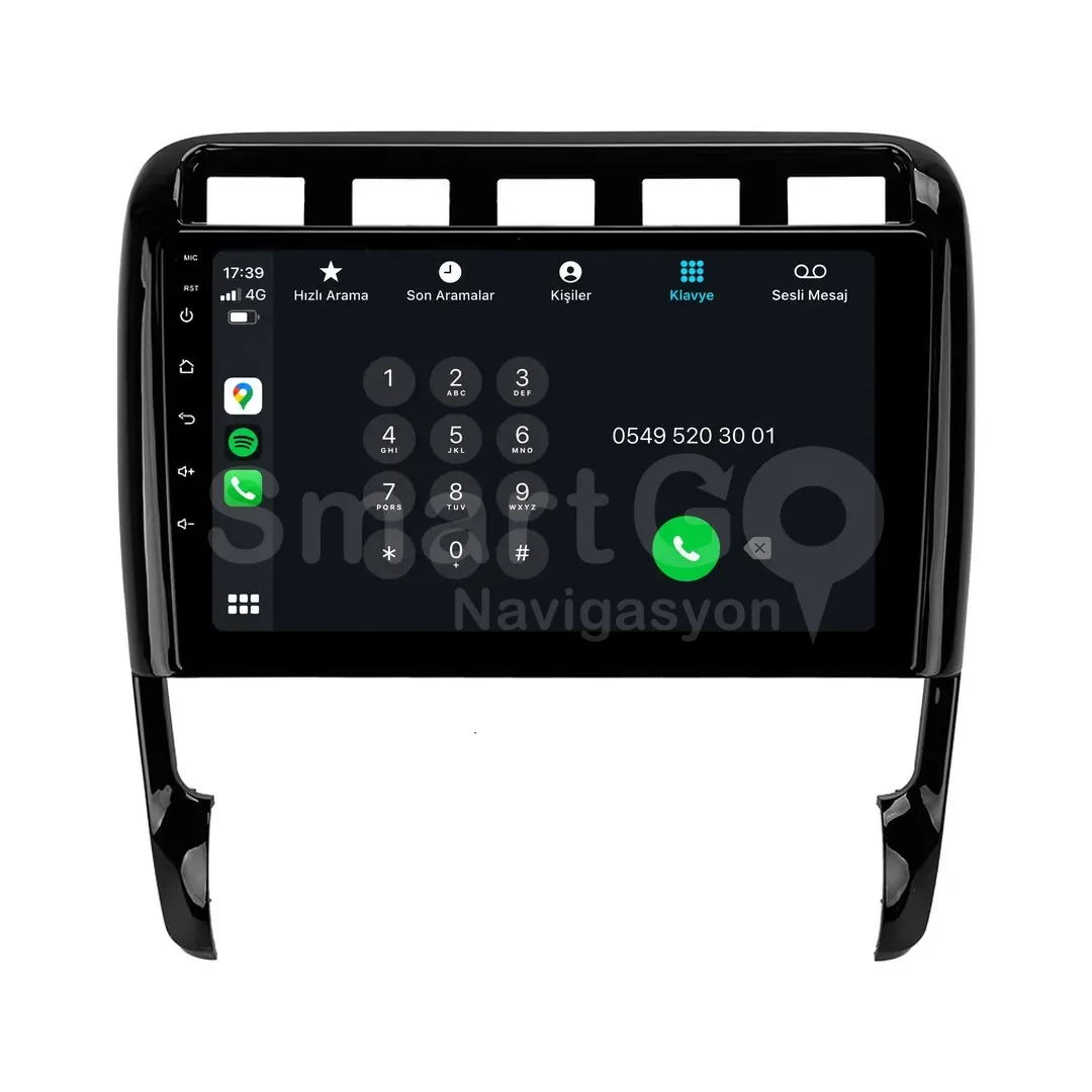 Porsche Cayenne Android Multimedya Sistemi (2003-2010) - 9 İnç