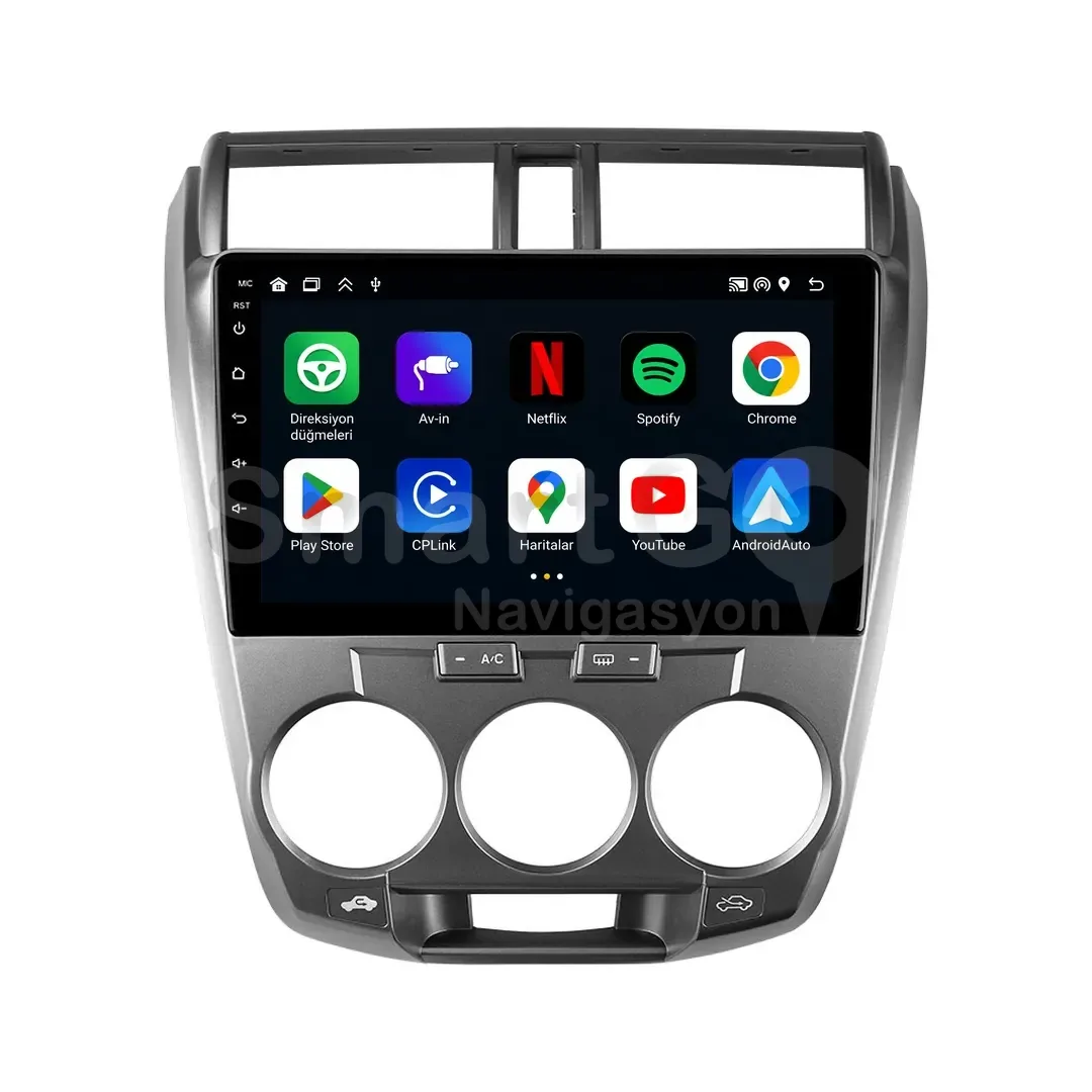 Honda City Android Multimedya Sistemi (2009-2012) - Manuel 10 İnç