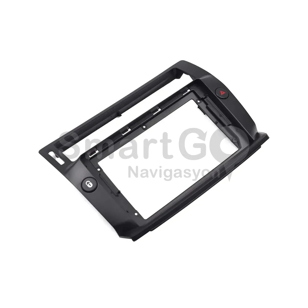Citroen C4 9 İnç 2005-2011 Siyah Multimedya Çerçevesi