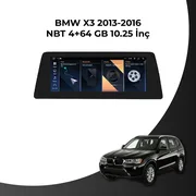 BMW X3 F25 / X4 F26 2013-2016 OEM 10.25 İnç Android Multimedya