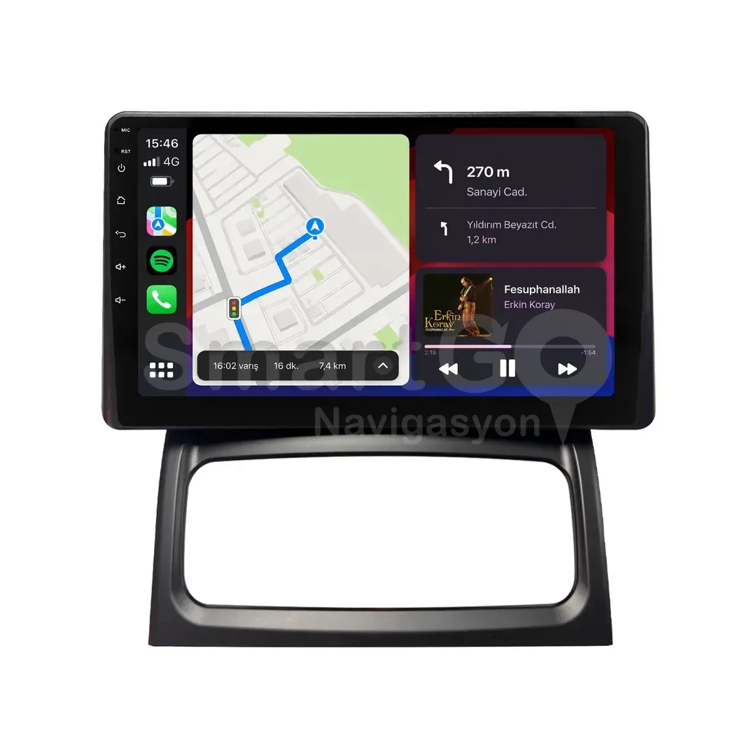 Renault Symbol Android Multimedya Sistemi (2007-2009) - Clio 9 İnç