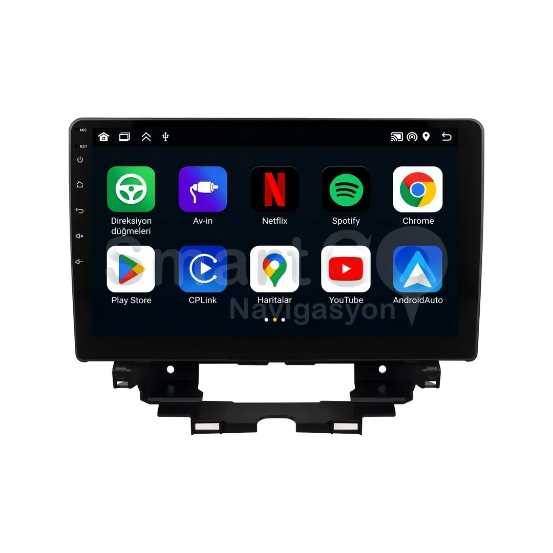 Renault Kangoo Android Multimedya Sistemi (2024-2025) - 10 İnç