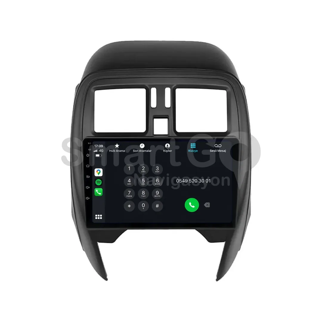 Nissan Micra Android Multimedya Sistemi (2013-2018) - 9 İnç