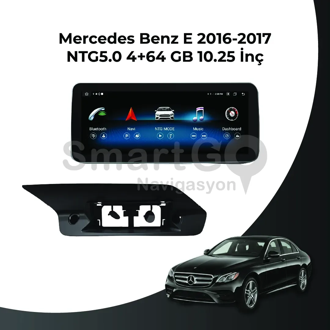 Mercedes Benz E Serisi 2016-2017 OEM Android Multimedya 10.25 İnç