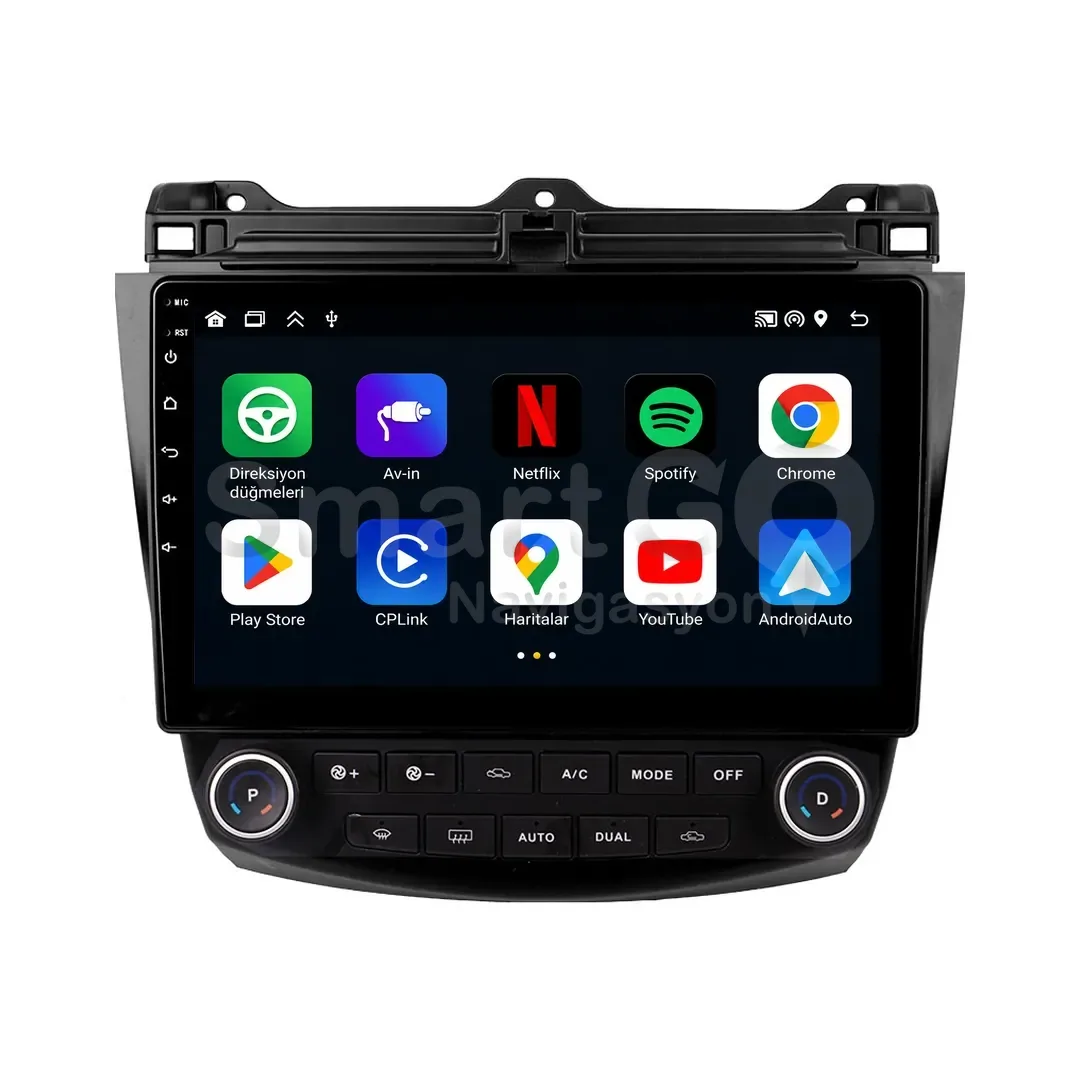 Honda Accord Android Multimedya Sistemi (2003-2008) - 10 İnç