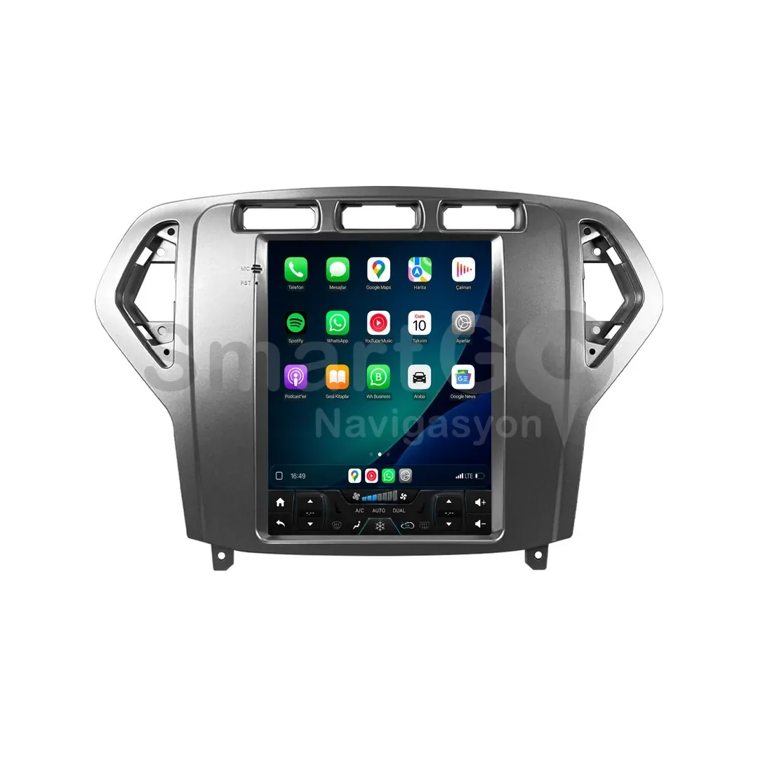 Ford Mondeo Android Tesla Multimedya Sistemi (2007-2010) - 9.7 İnç Gri