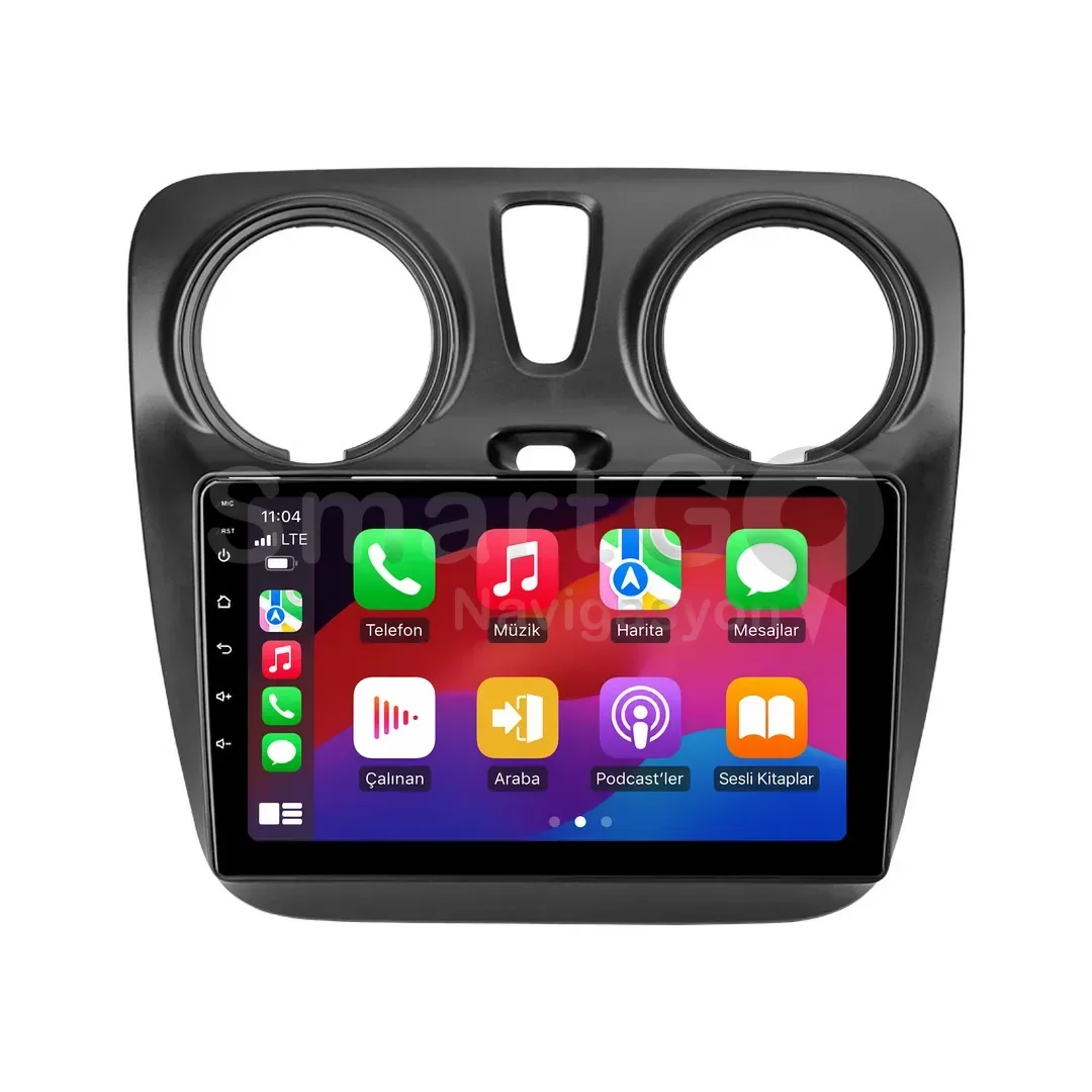 Dacia Dokker Android Multimedya Sistemi (2013-2021) - 9 İnç