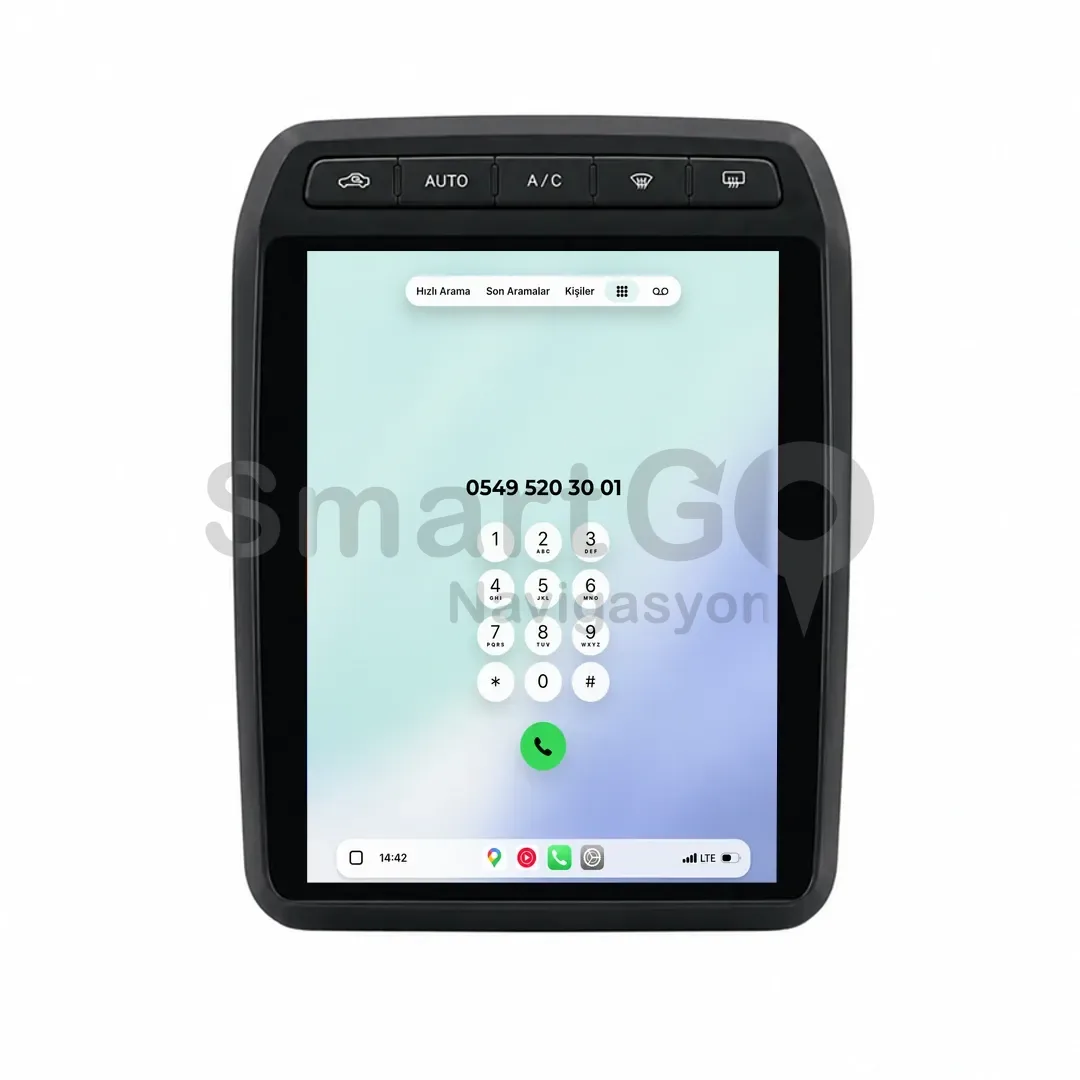 Citroen Berlingo Android Tesla Multimedya Sistemi (2009-2018) - 9.7 İnç