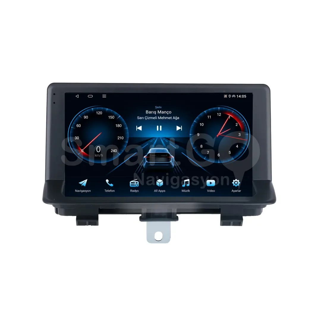 Audi Q3 Android Multimedya Sistemi (2011-2018) - 9 İnç