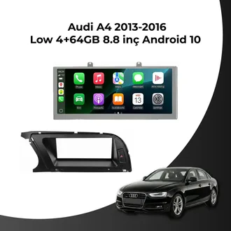 Audi A4 2013-2016 Low 8.8 İnç 4/64 GB Android Multimedya