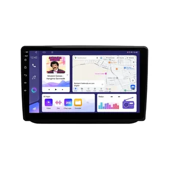 Skoda Fabia Android Siyah Multimedya Sistemi (2008-2014) - 10 İnç
