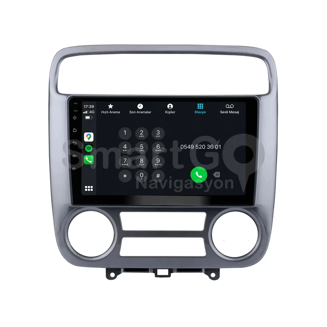 Honda Stream Android Multimedya Sistemi (2001-2004) - Manuel 9 İnç