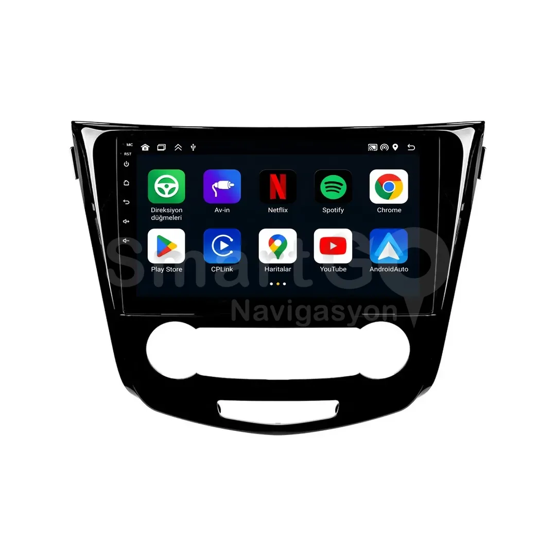 Nissan Qashqai Android Multimedya Sistemi (2014-2020) - Manuel 10 İnç
