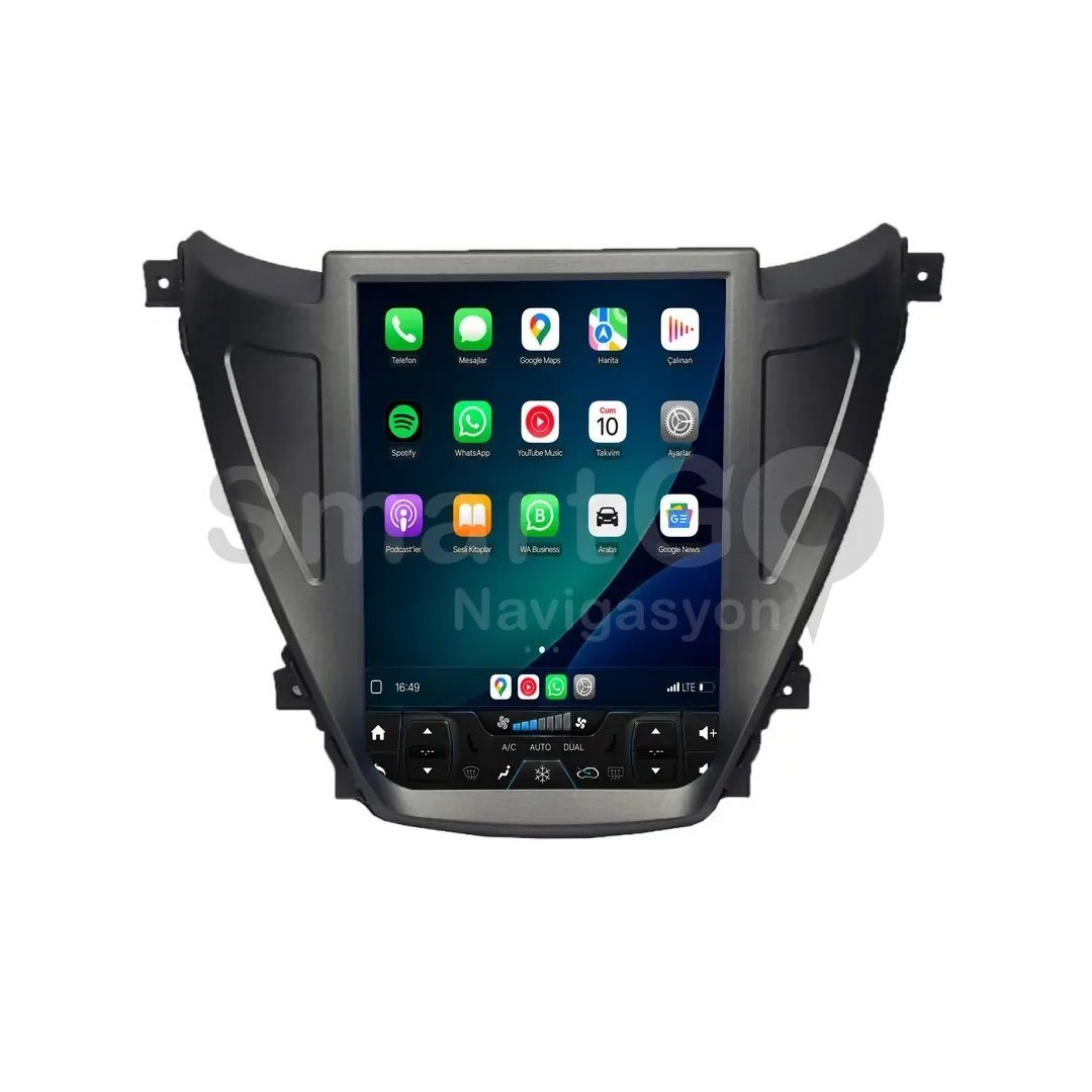 Hyundai Elantra Android Tesla Multimedya Sistemi (2014-2015) - 9.7 İnç Old