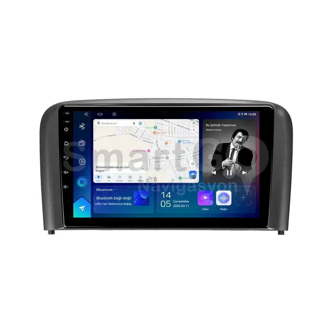 Volvo S80 Android Multimedya Sistemi (1999-2006) - 9 İnç