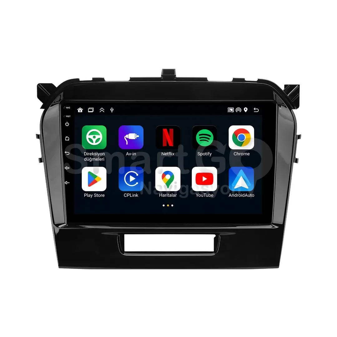 Suzuki Vitara Android Multimedya Sistemi (2016-2025) - 9 İnç