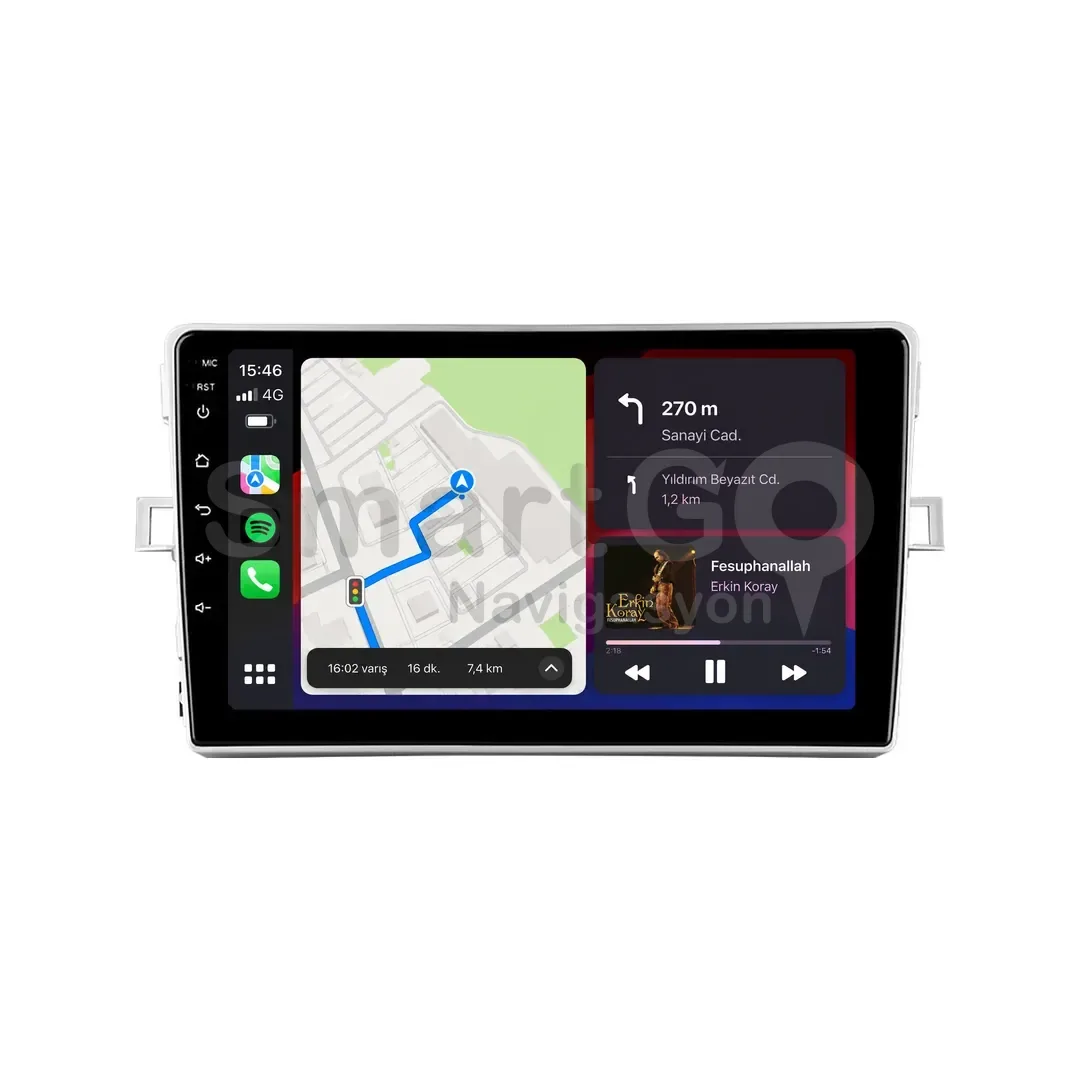Toyota Verso Android Multimedya Sistemi (2009-2017) - 9 İnç