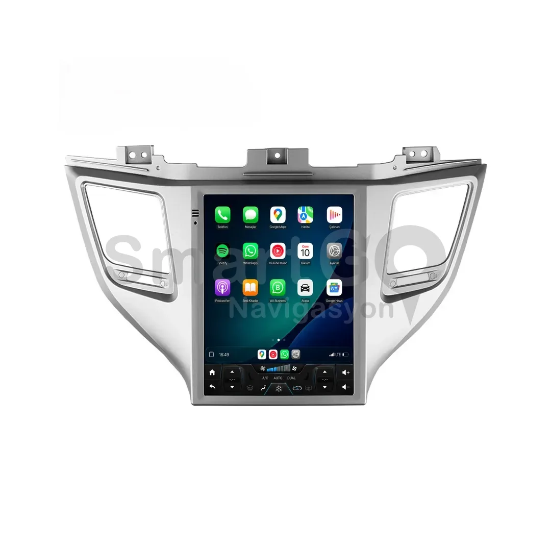 Hyundai Tucson Android Tesla Multimedya Sistemi (2015-2018) - 9.7 İnç