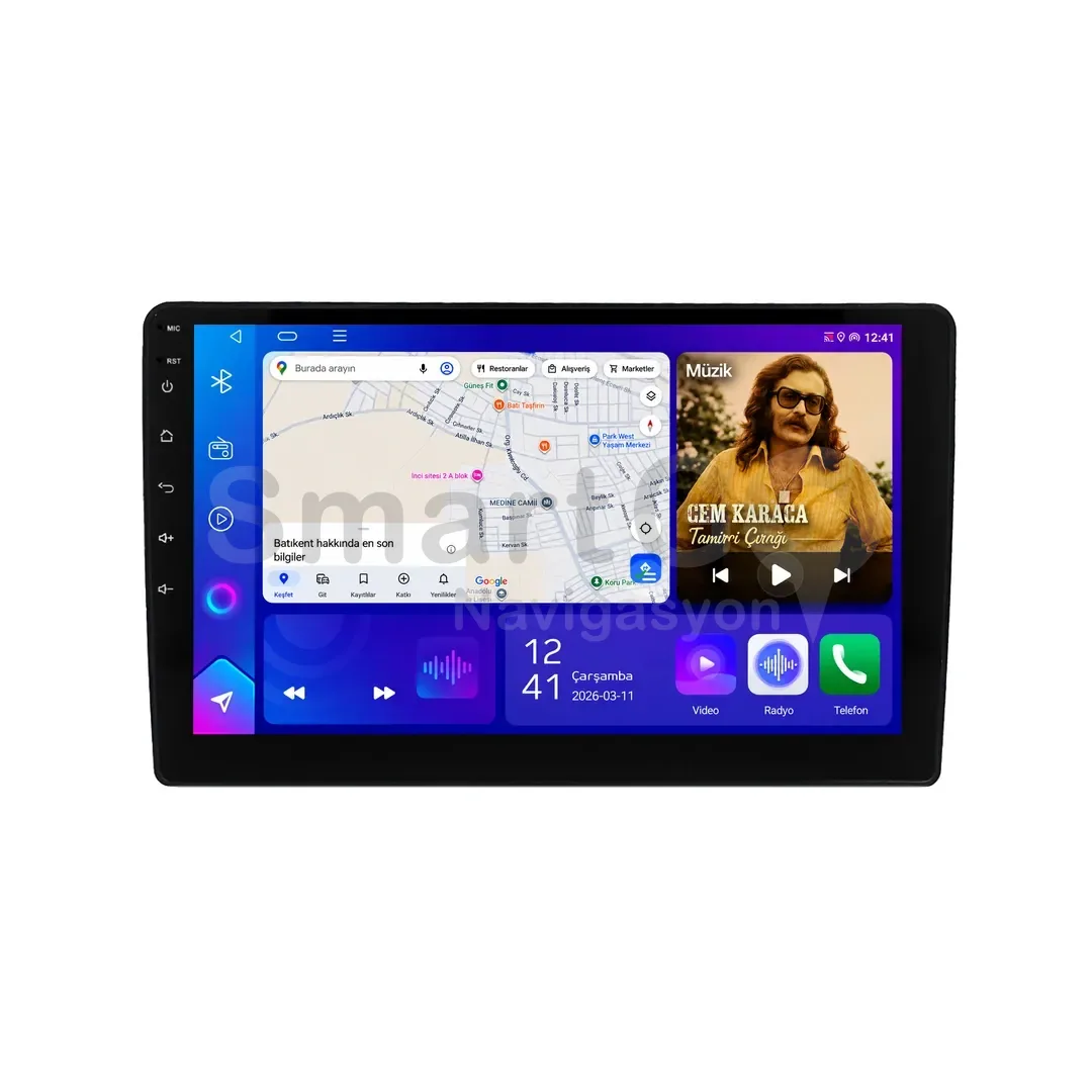 Citroen C5 Android Multimedya Sistemi (2008-2015) - 10 İnç