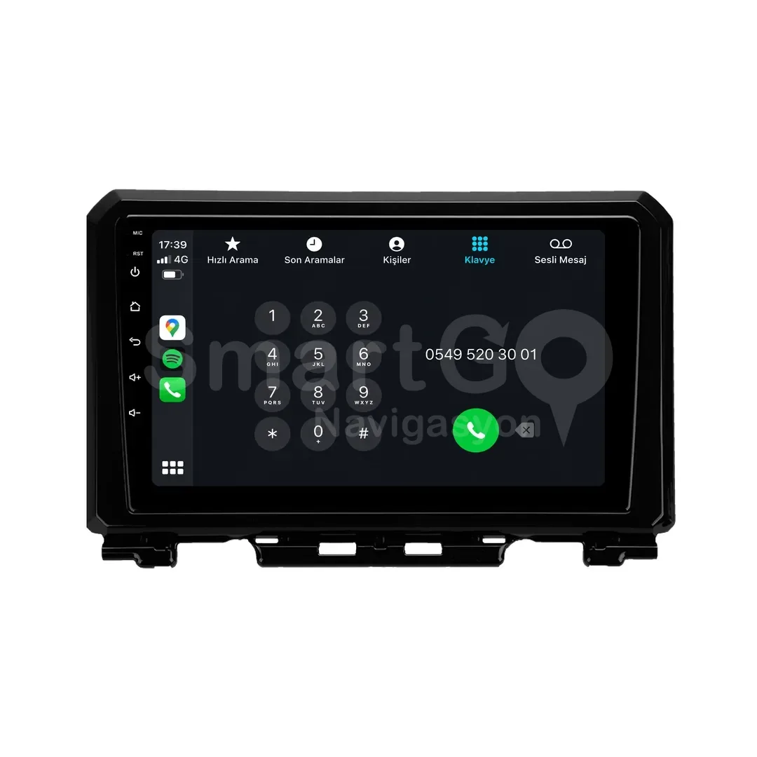 Suzuki Jimny Android Multimedya Sistemi (2018-2022) - 9 İnç