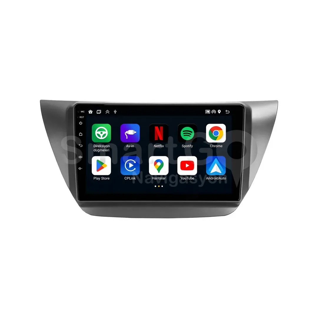Mitsubishi Lancer Android Multimedya Sistemi (2004-2008) - 9 İnç