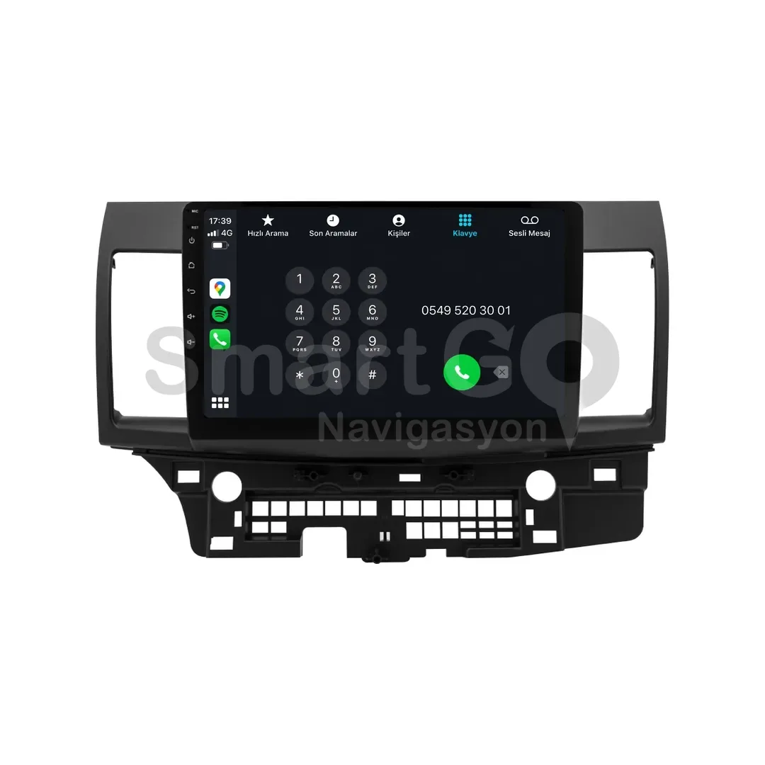 Mitsubishi Lancer Android Multimedya Sistemi (2008-2017) - 10 İnç