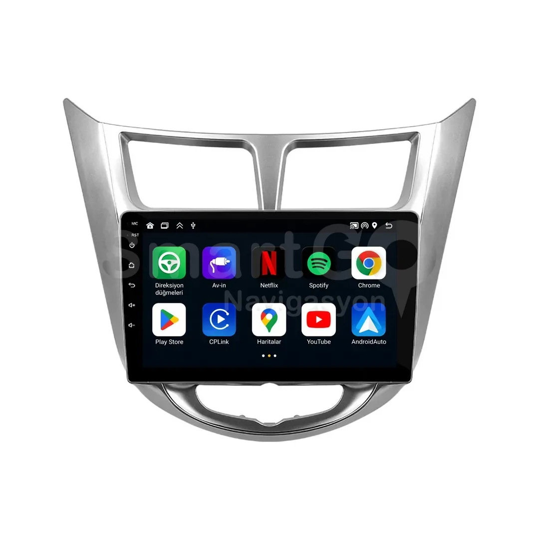 Hyundai Accent Blue Android Multimedya Sistemi (2011-2019) - 9 İnç