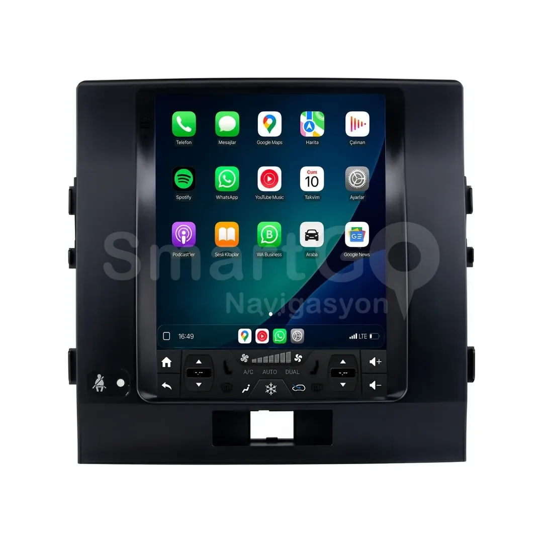 Toyota Land Cruiser Android Tesla Multimedya Sistemi (2008-2015) - 9.7 İnç