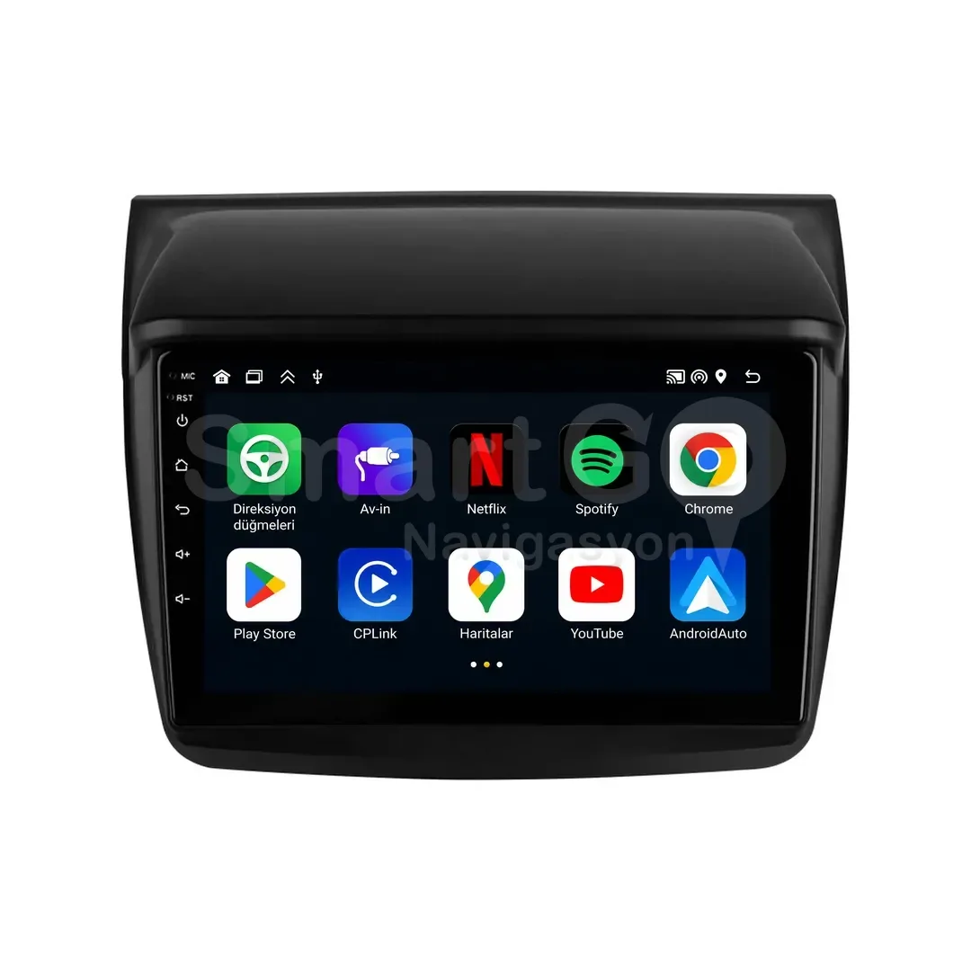 Mitsubishi L200 Android Multimedya Sistemi (2007-2015) - 9 İnç