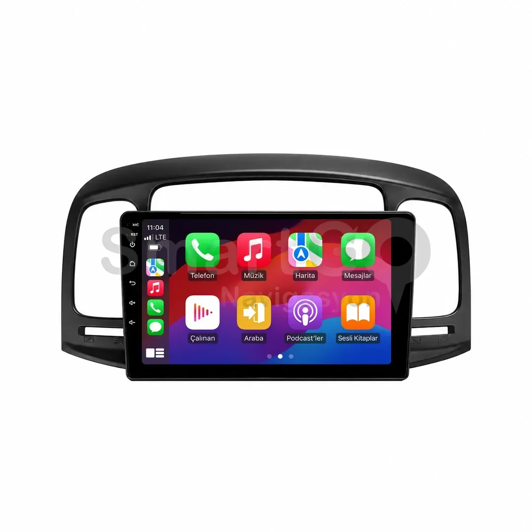 Hyundai Accent Era Android Siyah Multimedya Sistemi (2006-2012) - 9 İnç