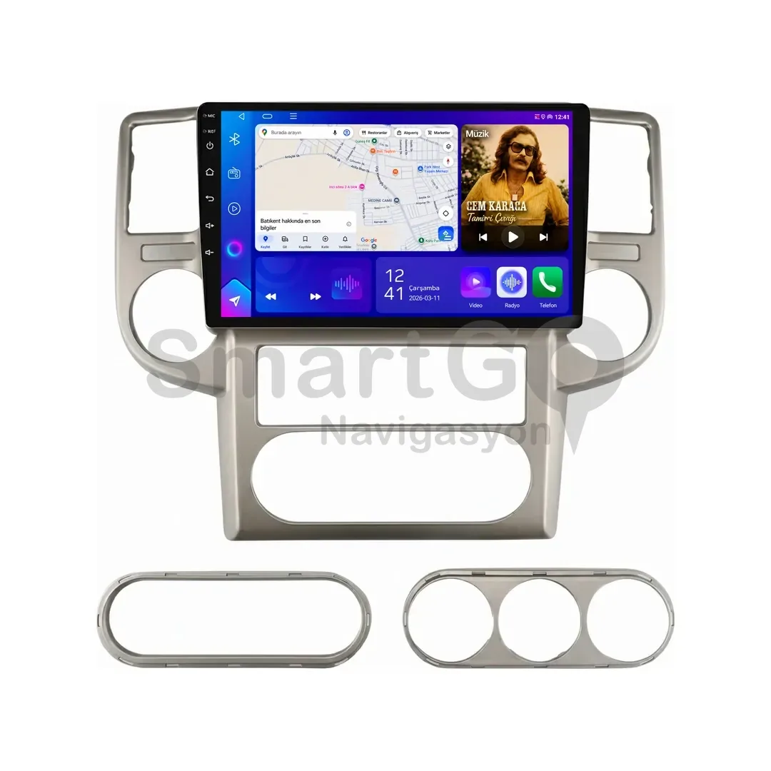 Nissan X-Trail Android Multimedya Sistemi (2005-2007) - 10 İnç