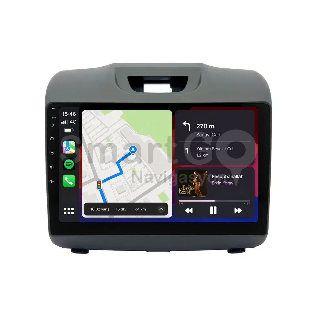 Isuzu D-Max Android Multimedya Sistemi (2012-2019) - 9 İnç