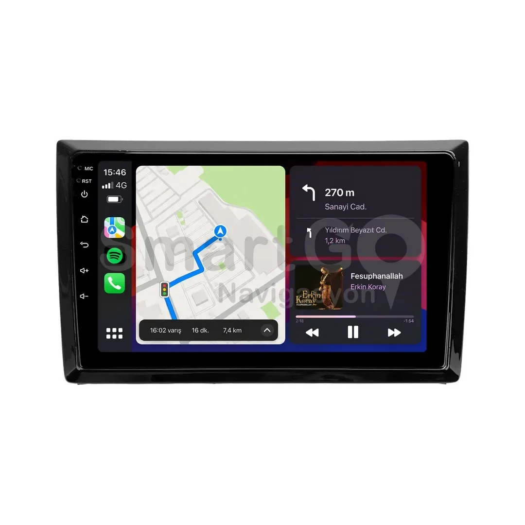 Volkswagen Beetle Android Multimedya Sistemi (2012-2018) - 9 İnç