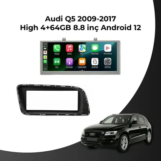 Audi Q5 2009-2017 High 8.8 İnç 4/64 GB Android Multimedya