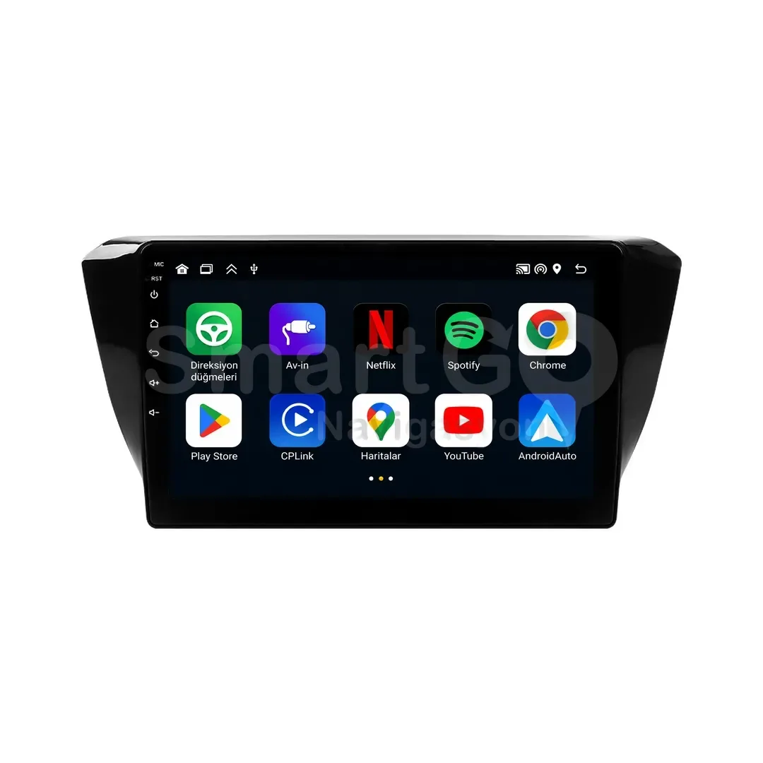 Skoda Superb Android Multimedya Sistemi (2015-2018) - 10 İnç