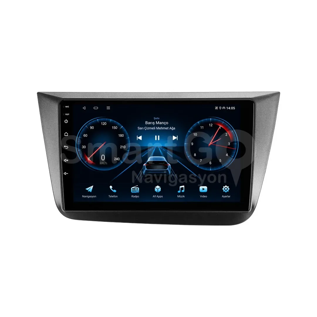 Seat Altea Android Multimedya Sistemi (2004-2015) - 9 İnç