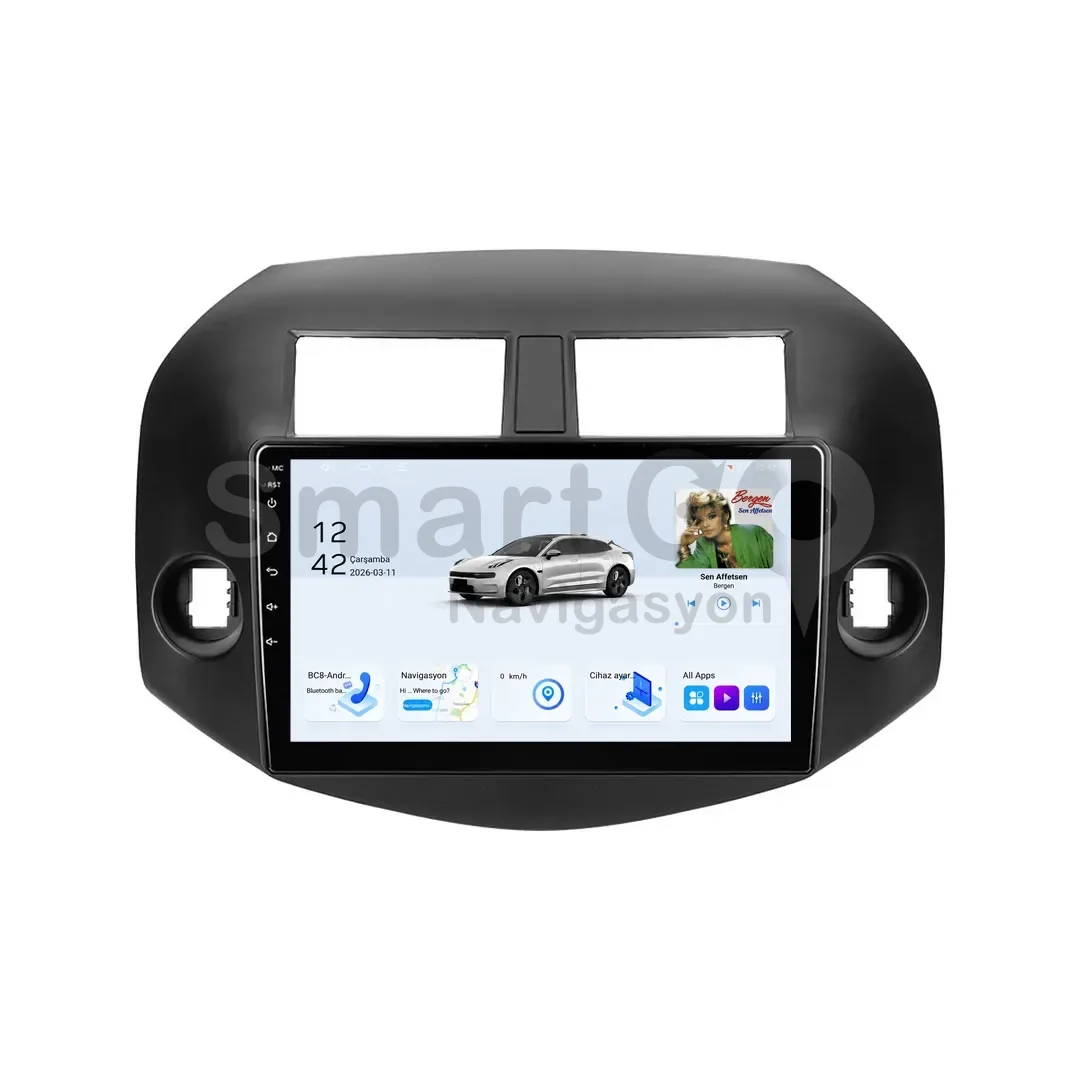 Toyota RAV4 Android Multimedya Sistemi (2006-2012) - 10 İnç