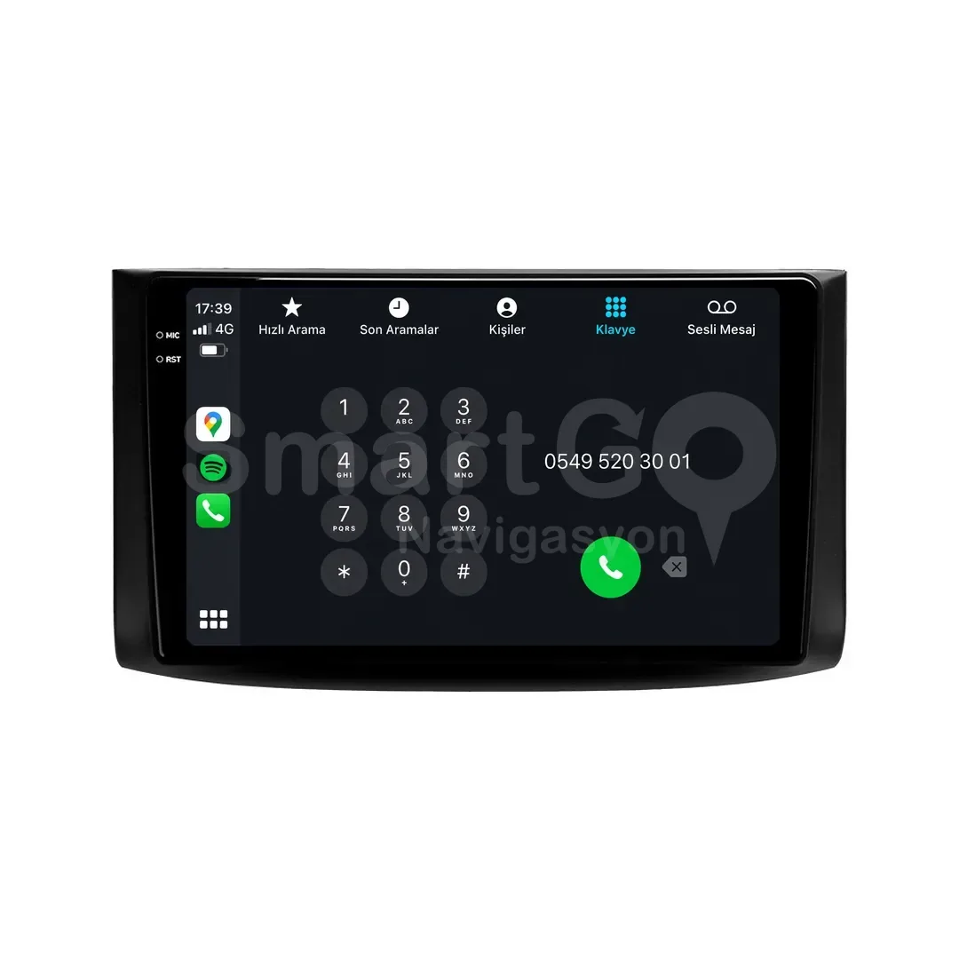 Chevrolet Aveo Android Multimedya Sistemi (2007-2012) - 9 İnç