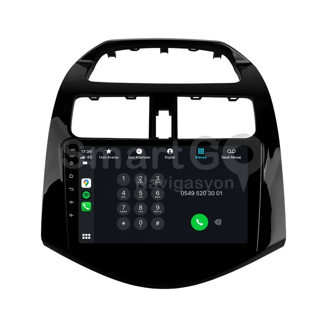 Chevrolet Spark Android Multimedya Sistemi (2010-2013) - 9 İnç